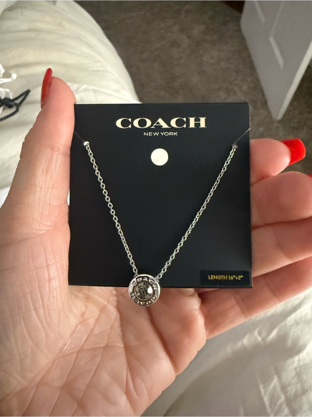 Coach Open Circle Necklace